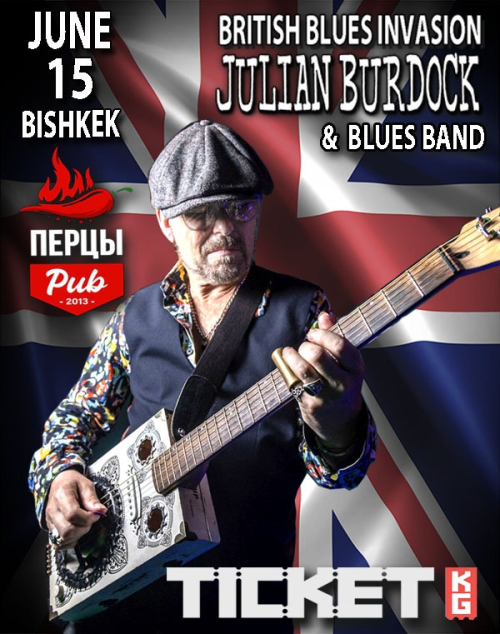 British Blues Invasion Festival: JULIAN BURDOCK and Blues Band