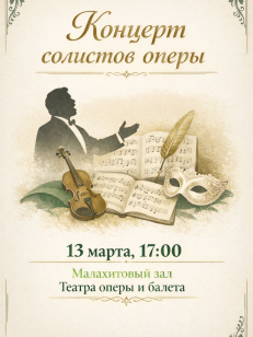 КОНЦЕРТ СОЛИСТОВ ОПЕРЫ