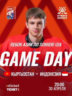 Индонезия VS Кыргызстан КУБОК АЗИИ ПО ХОККЕЮ U18