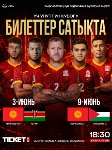 Турнир Кубок трех наций 2026: Кыргызстан vs Кения