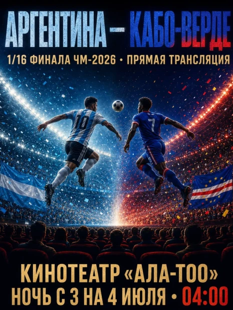Чемпионат мира по футболу 2026. 1/16 финала: Аргентина – Кабо-Верде
